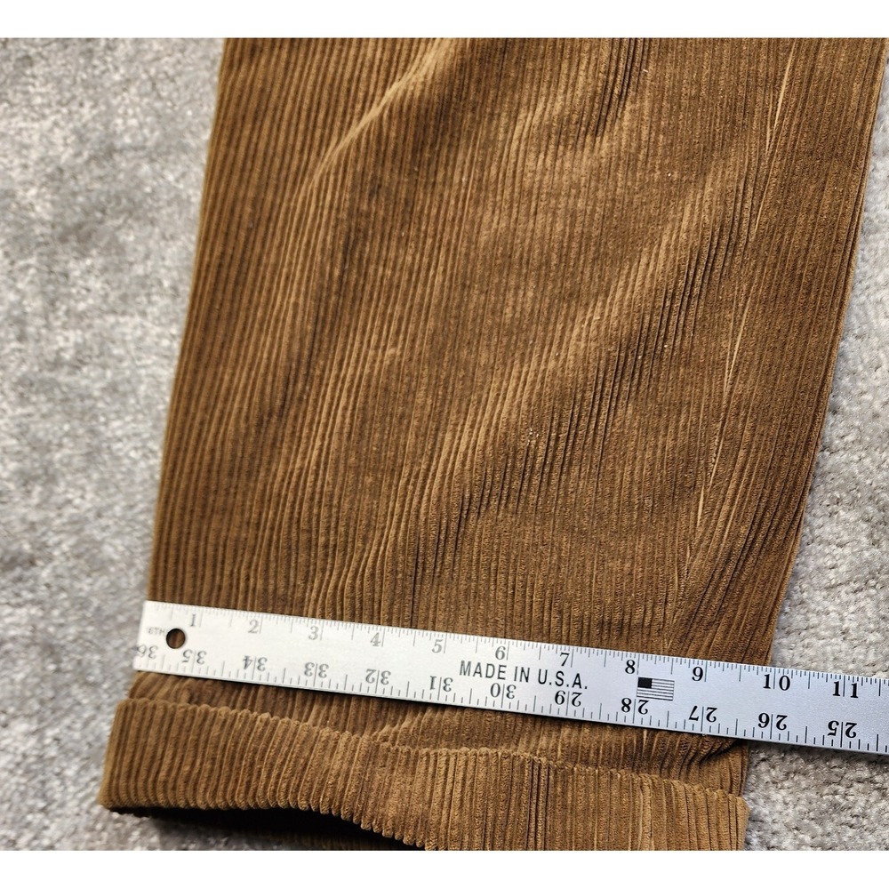 Ermenegildo Zegna Soft Pants Men's Brown  CashCo Hemmed - Picture 10 of 10